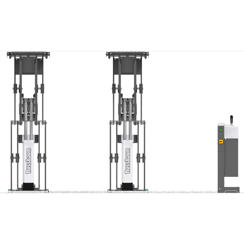 NUSSBAUM JUMBO 3500 HF X-TEND Dupla ollós küszöbemelő - Image 4